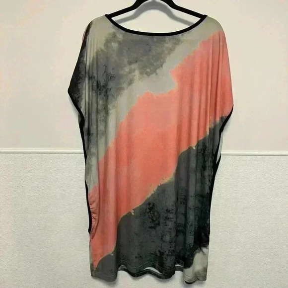 Women's Venus Top XL Coral Gray Tunic - Picture 12 of 12